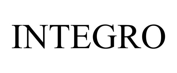 Trademark Logo INTEGRO