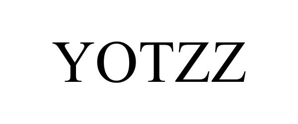 Trademark Logo YOTZZ