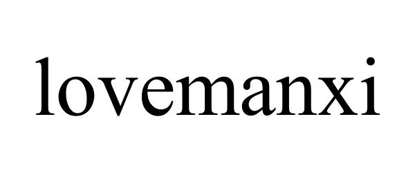 Trademark Logo LOVEMANXI