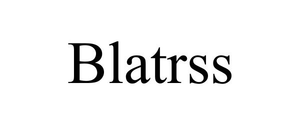  BLATRSS