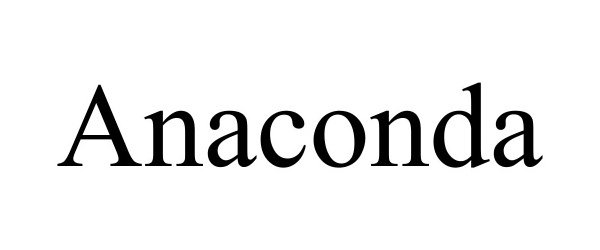 Trademark Logo ANACONDA
