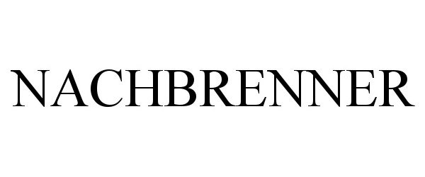 Trademark Logo NACHBRENNER