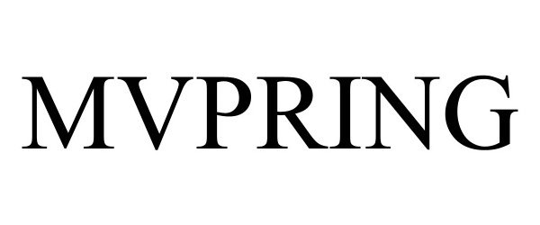 Trademark Logo MVPRING