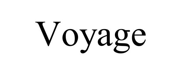 Trademark Logo VOYAGE