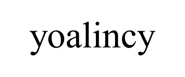 Trademark Logo YOALINCY
