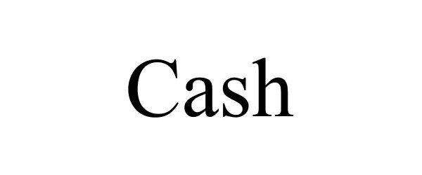 Trademark Logo CASH