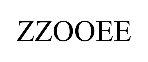 Trademark Logo ZZOOEE