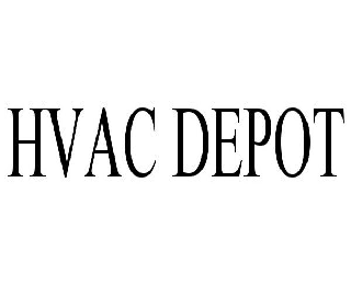 Trademark Logo HVAC DEPOT