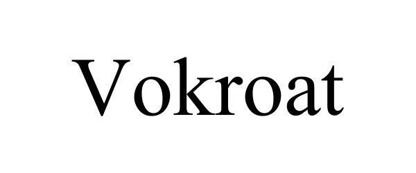 Trademark Logo VOKROAT