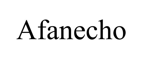 Trademark Logo AFANECHO