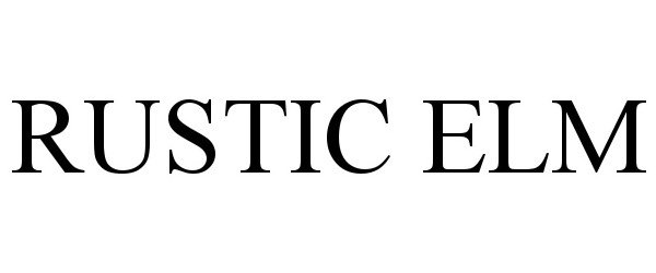 Trademark Logo RUSTIC ELM