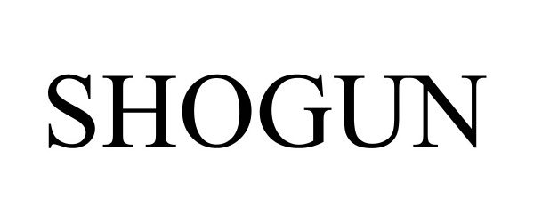 Trademark Logo SHOGUN