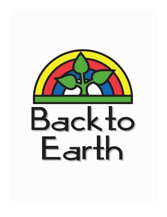 Trademark Logo BACK TO EARTH