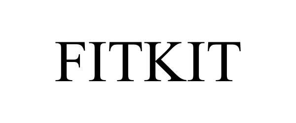 Trademark Logo FITKIT