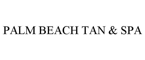  PALM BEACH TAN &amp; SPA