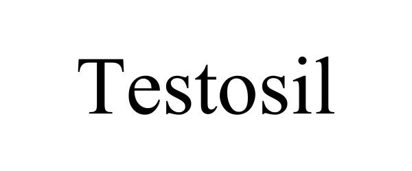 Trademark Logo TESTOSIL