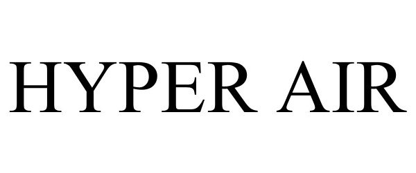 Trademark Logo HYPER AIR