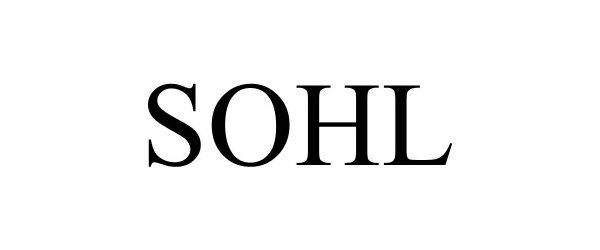 Trademark Logo SOHL