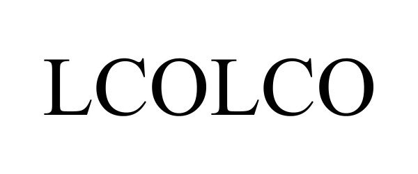 Trademark Logo LCOLCO