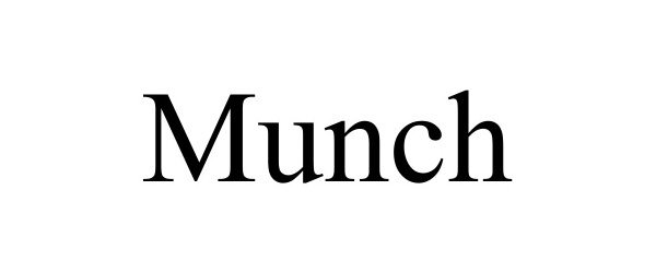 Trademark Logo MUNCH