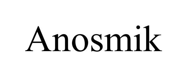 Trademark Logo ANOSMIK