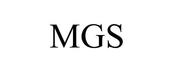 Trademark Logo MGS