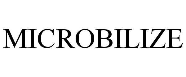 Trademark Logo MICROBILIZE