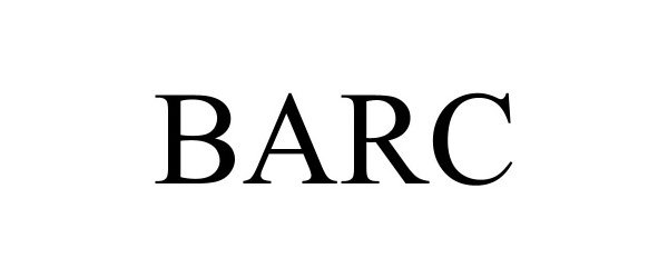 Trademark Logo BARC