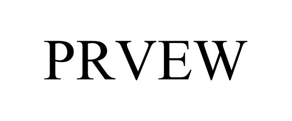 Trademark Logo PRVEW