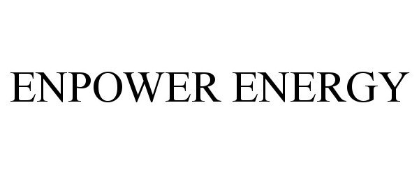  ENPOWER ENERGY