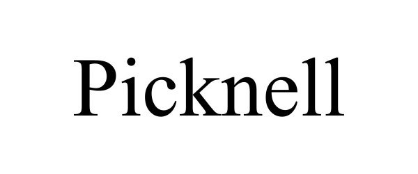 Trademark Logo PICKNELL
