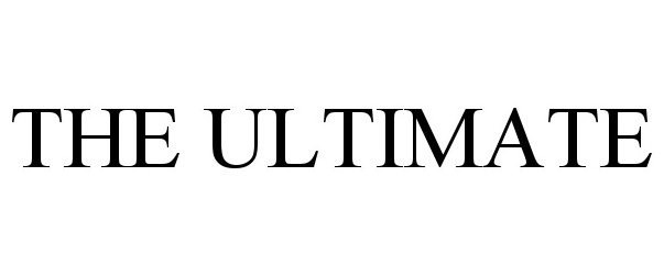 Trademark Logo THE ULTIMATE