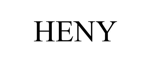 Trademark Logo HENY