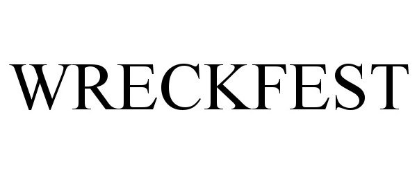 Trademark Logo WRECKFEST
