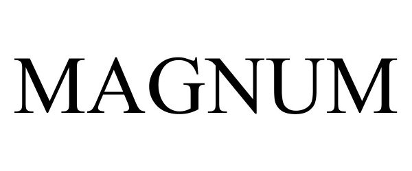 Trademark Logo MAGNUM