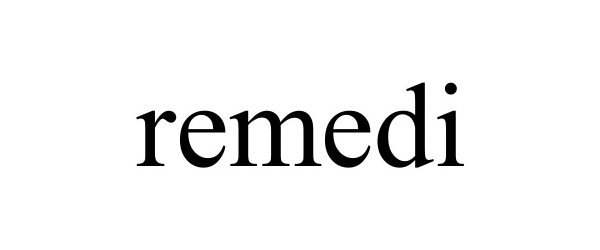 Trademark Logo REMEDI