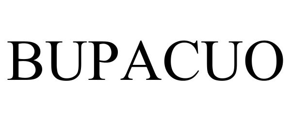 Trademark Logo BUPACUO