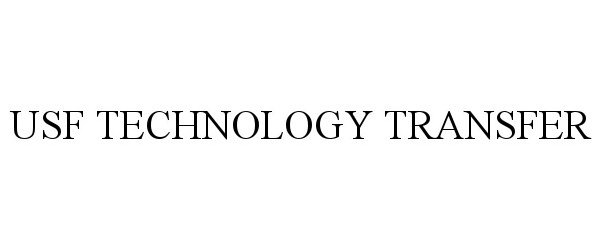 Trademark Logo USF TECHNOLOGY TRANSFER