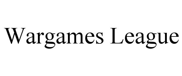  WARGAMES LEAGUE