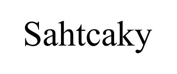  SAHTCAKY