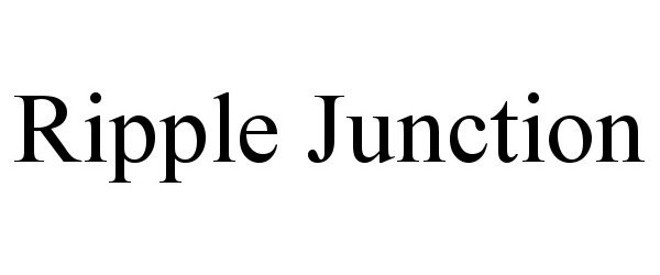 Trademark Logo RIPPLE JUNCTION
