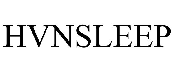 Trademark Logo HVNSLEEP