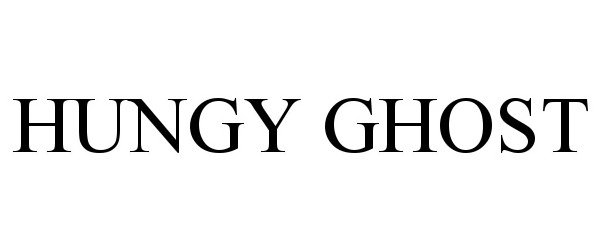Trademark Logo HUNGY GHOST