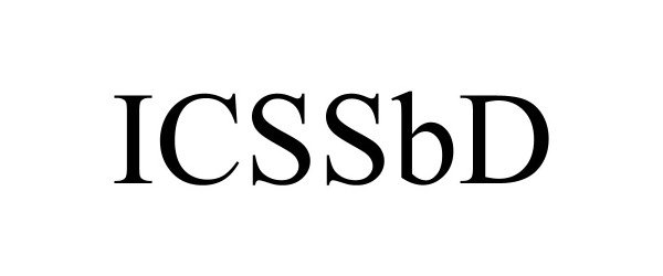  ICSSBD