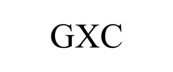 Trademark Logo GXC