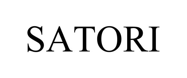 Trademark Logo SATORI