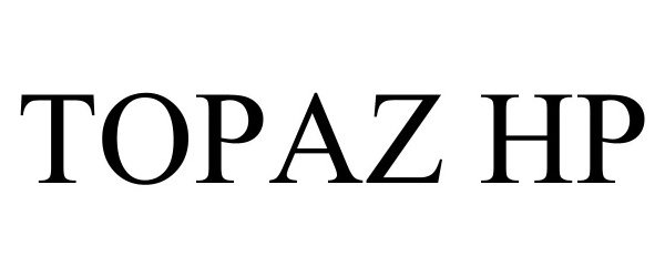 Trademark Logo TOPAZ HP
