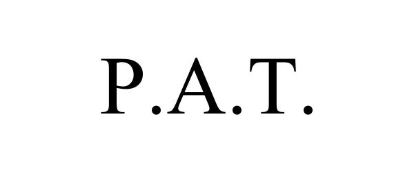 Trademark Logo P.A.T.