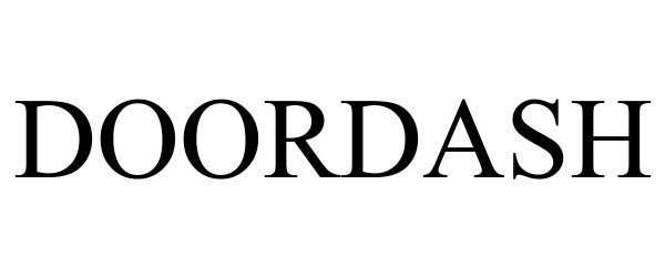 Trademark Logo DOORDASH