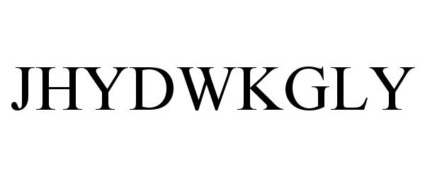 Trademark Logo JHYDWKGLY
